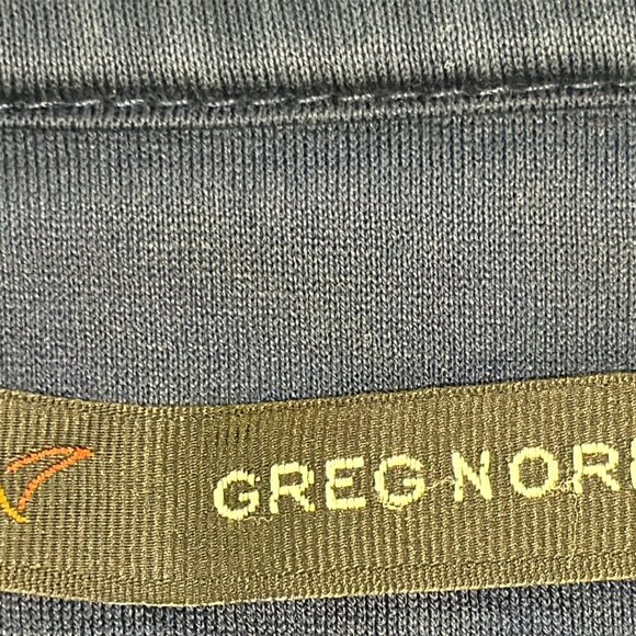 Greg Norman Tournament Polo Golf Shirt Stone Mountain Golf Club Men's L Blue ATL - Picture 10 of 12